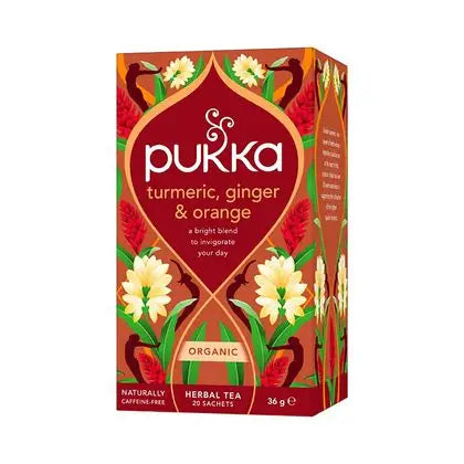 Pukka Organic Turmeric Ginger & Orange