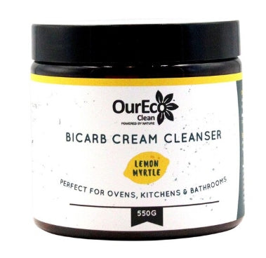 Our Eco Bicarb Cream Cleanser Lemon Myrtle 550g