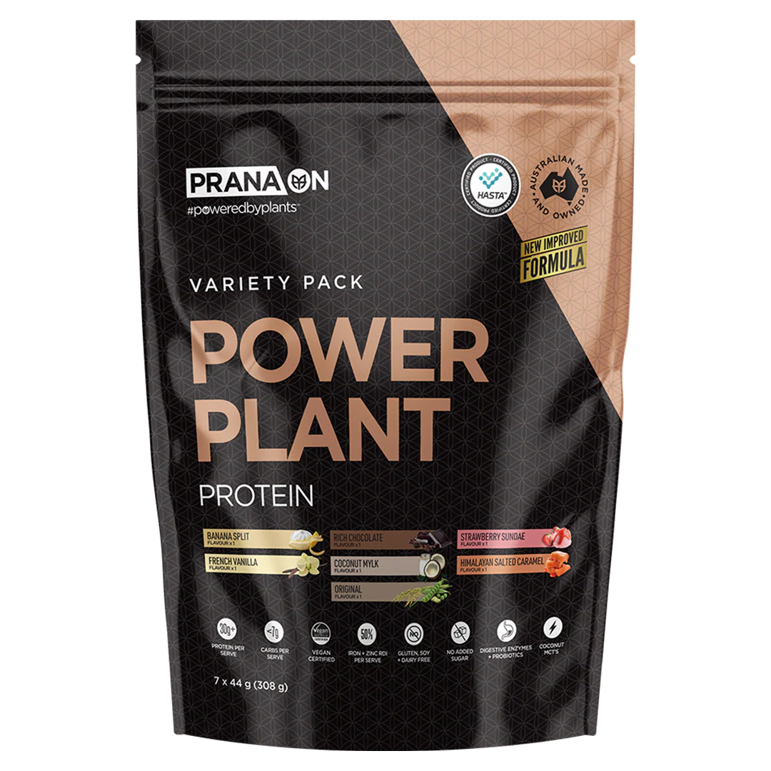 Prana On - Variety Pack Power Plant Protein 308g