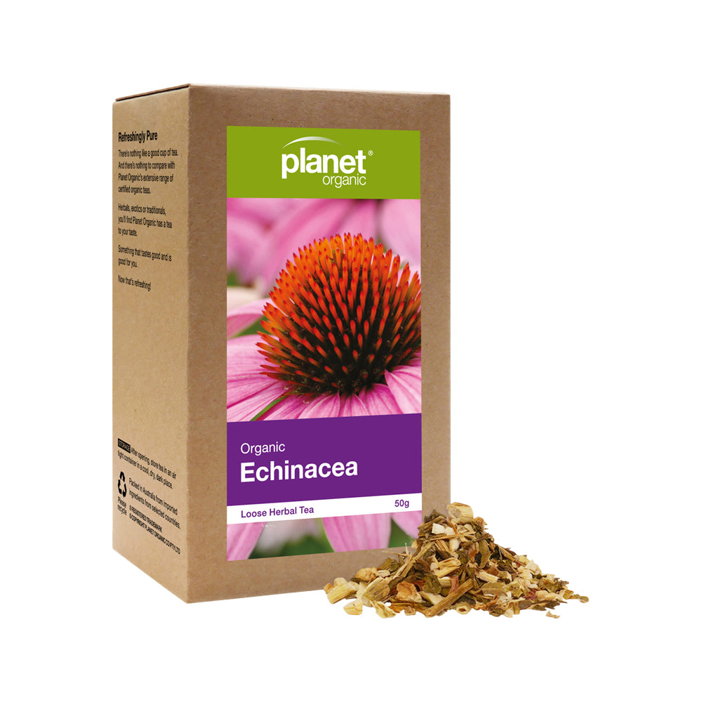 Planet Organic Herbal Tea Echinacea Loose Leaf 50g