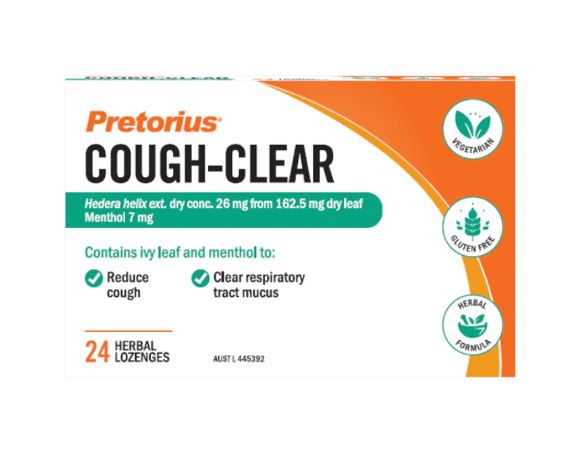 Pretorius - Cough-Clear Lozenges Ivy Leaf and Menthol