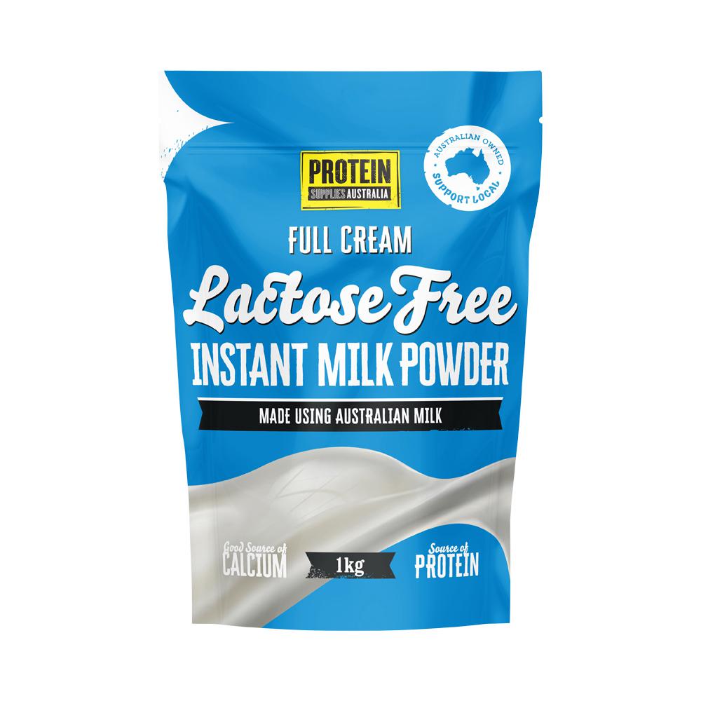 Protein Supplies Australia - Lactose Free Instant Milk Powder Pure