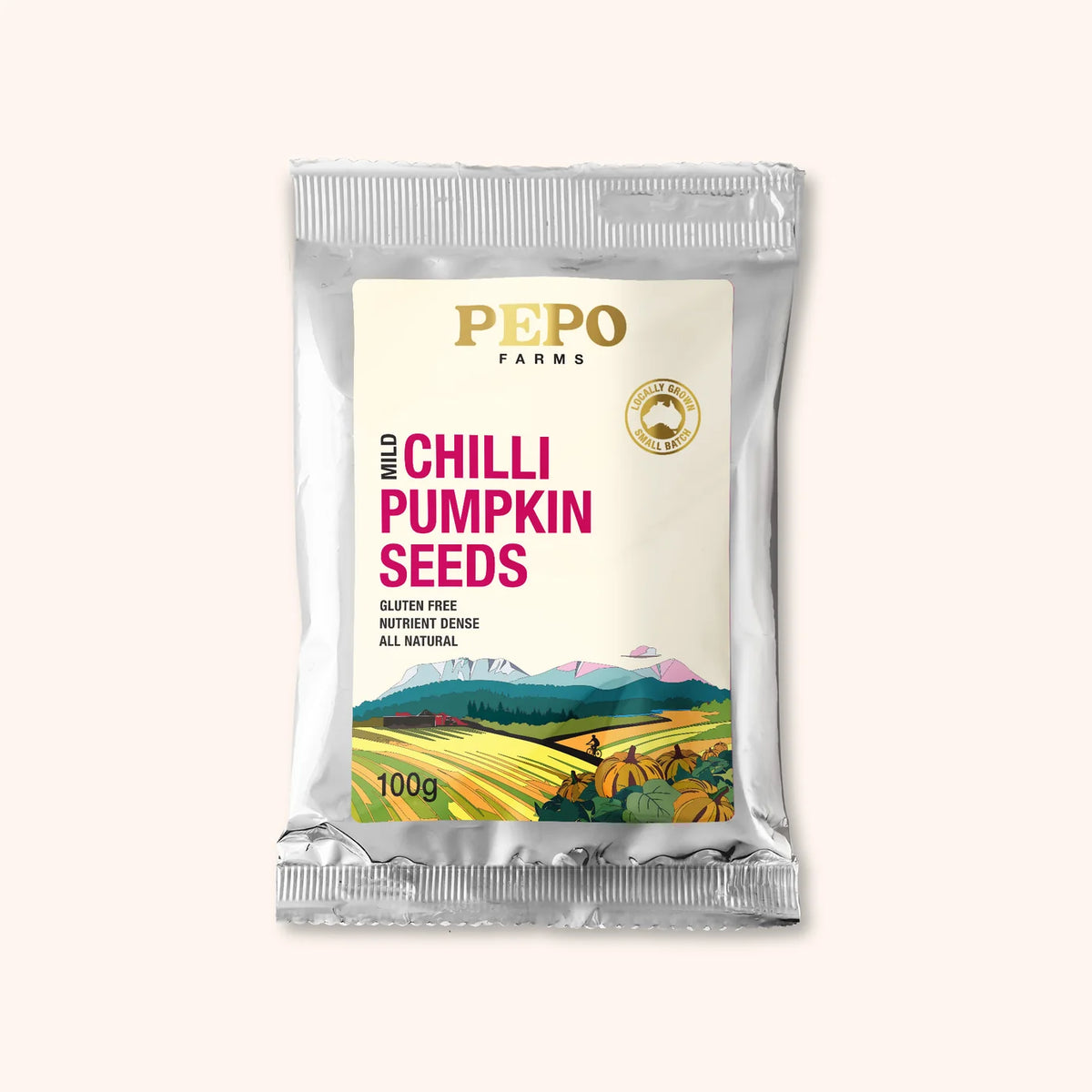 Pepo Farms Mild Chilli Pumpkin Seeds