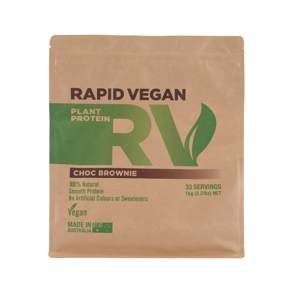 Rapid Vegan - Plant Protein Choc Brownie