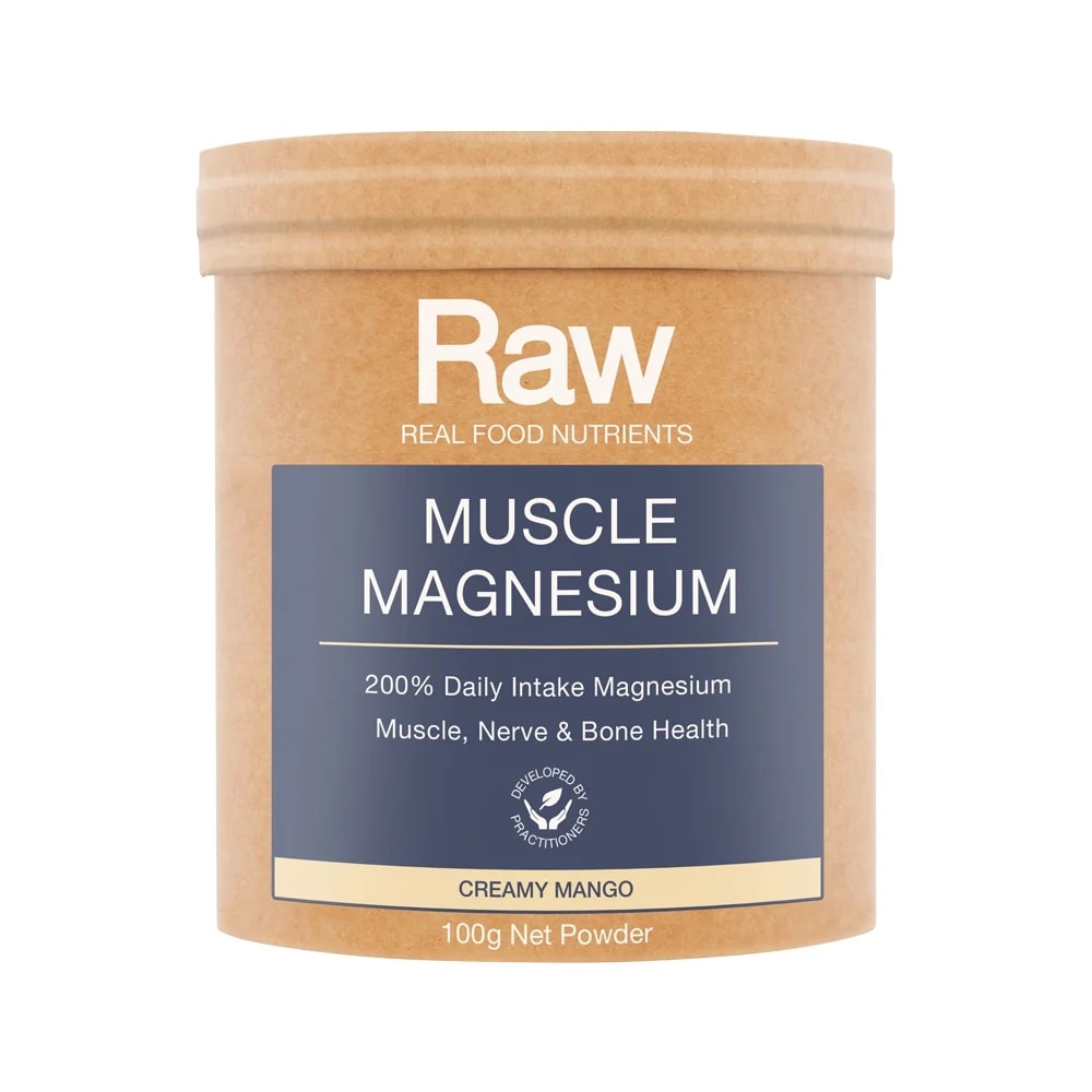 Amazonia Raw - Real Food Nutrients Muscle Magnesium Creamy Mango