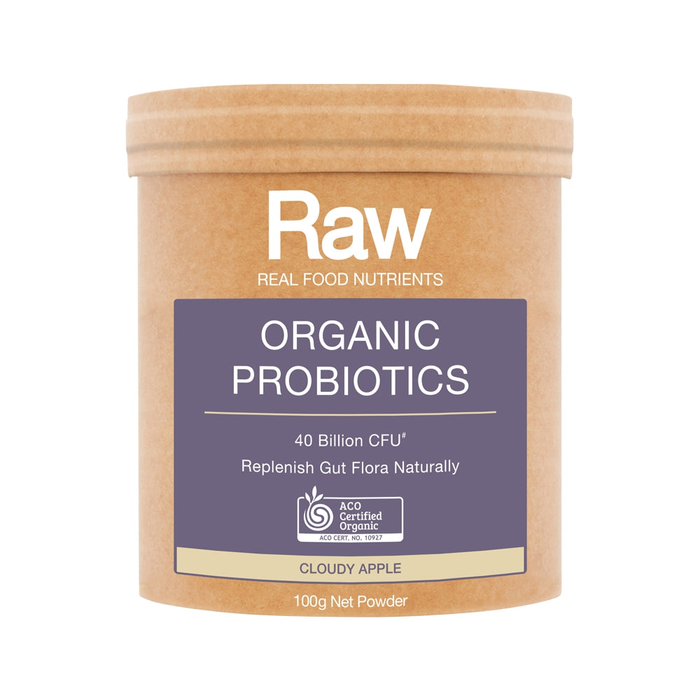 Amazonia Raw - Real Food Nutrients Organic Probiotics Cloudy Apple