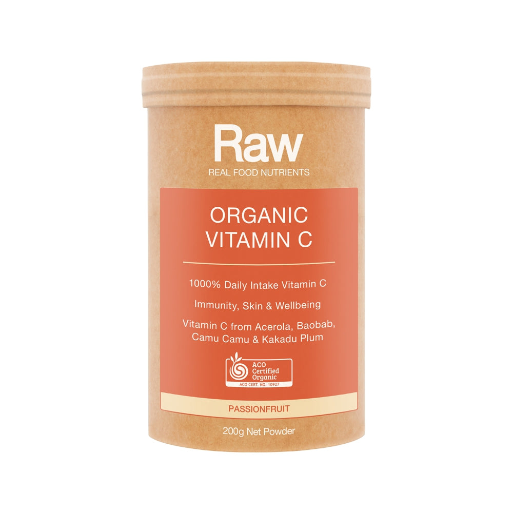 Amazonia Raw - Real Food Nutrients Organic Vitamin C Passionfruit