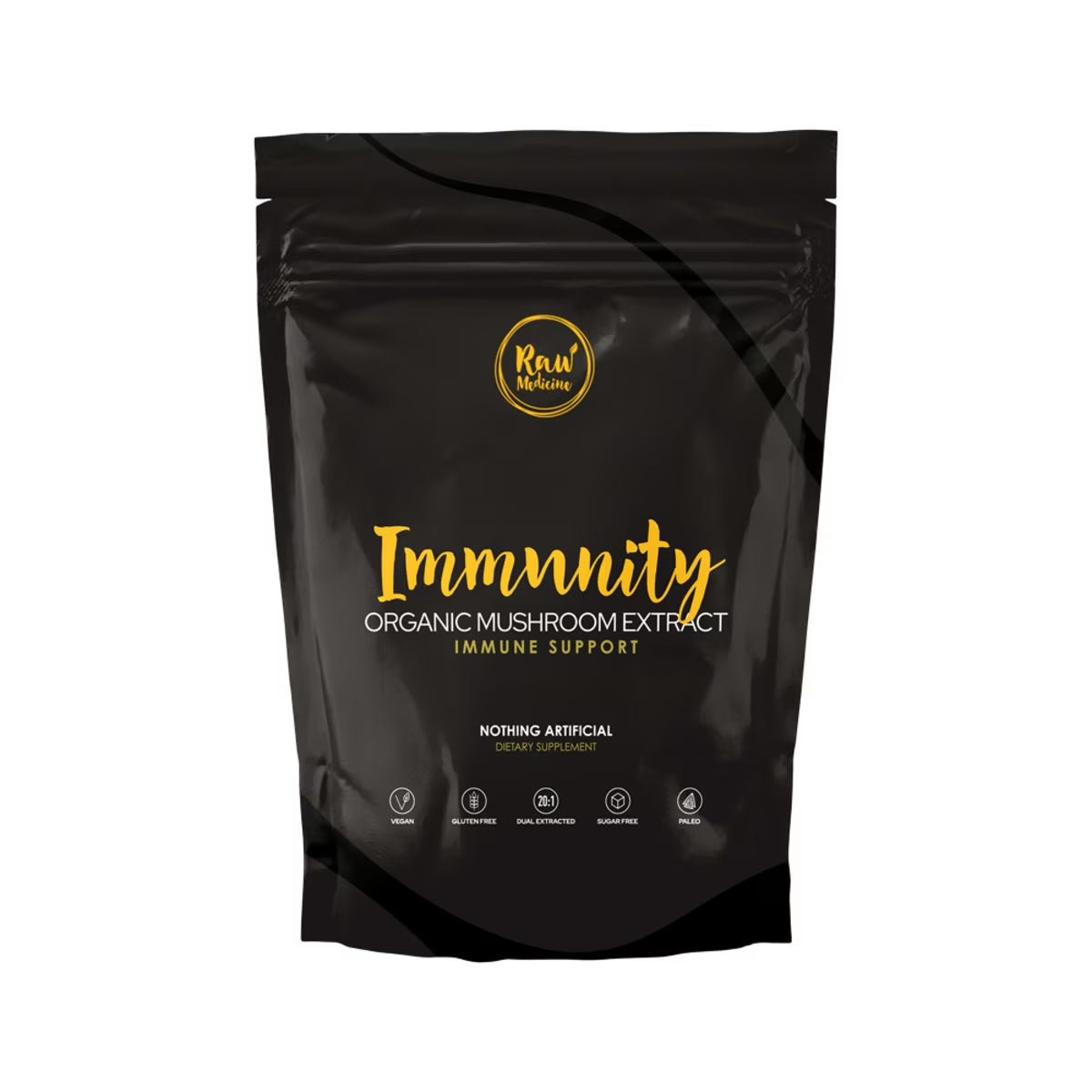 Raw Medicine - Organic Mushroom Extract Immunity