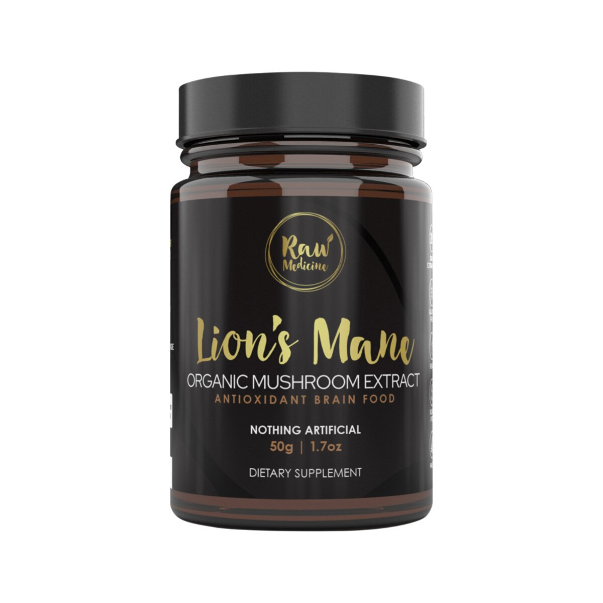 Raw Medicine - Organic Mushroom Extract Lion's Mane