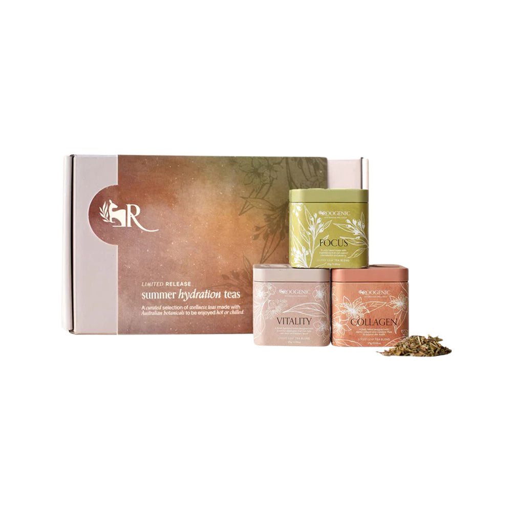 Roogenic Australia - Summer Hydration Gift Box Loose Leaf 25g x 3 Pack