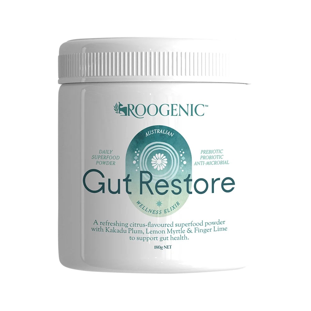 Roogenic Australia - Wellness Elixir Daily Superfood Powder Gut Restore