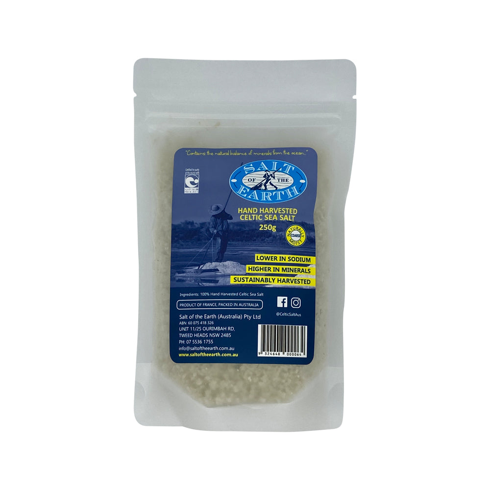 Salt Of The Earth - Hand Harvested Celtic Sea Salt Coarse