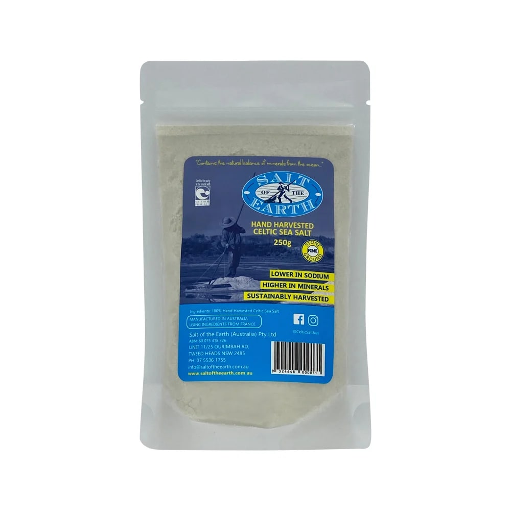 Salt Of The Earth - Hand Harvested Celtic Sea Salt Fine