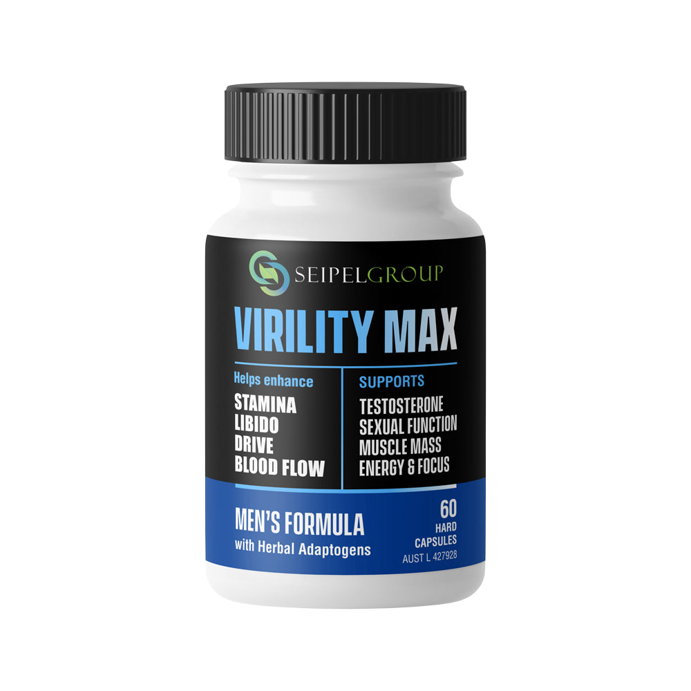 Seipel Group Virility Max Mens Formula with Herbal Adaptogens 60's