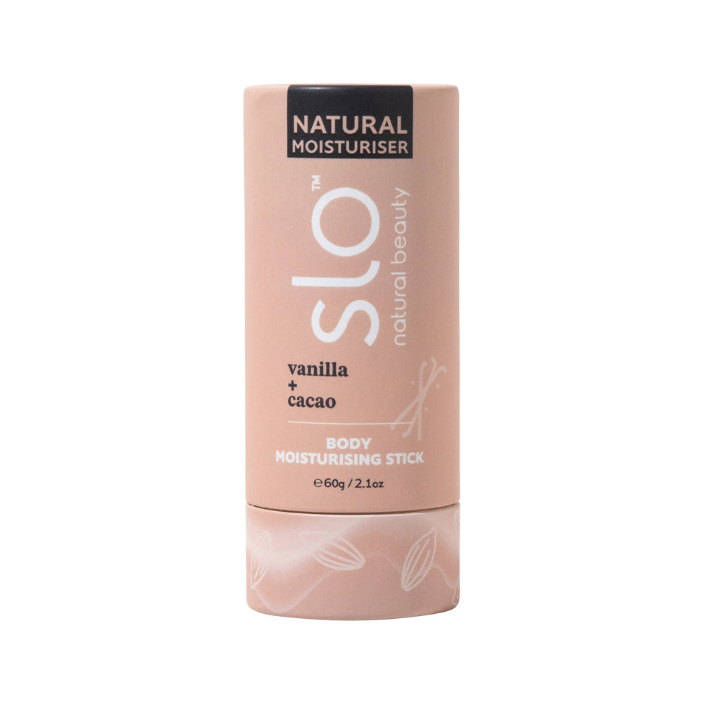 Slo Natural Beauty Natural Body Moisturising Stick Vanilla + Cacao
