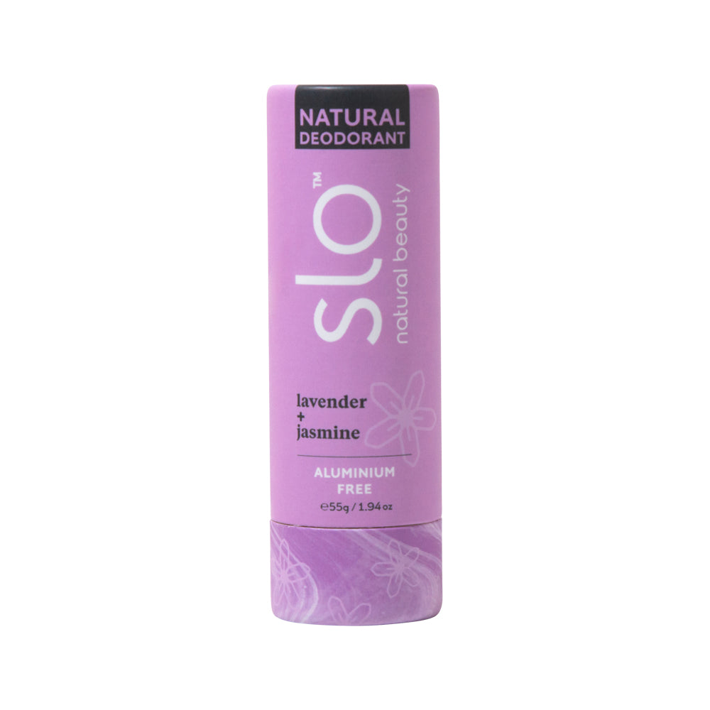 Slo Natural Beauty Natural Deodorant Stick Lavender + Jasmine