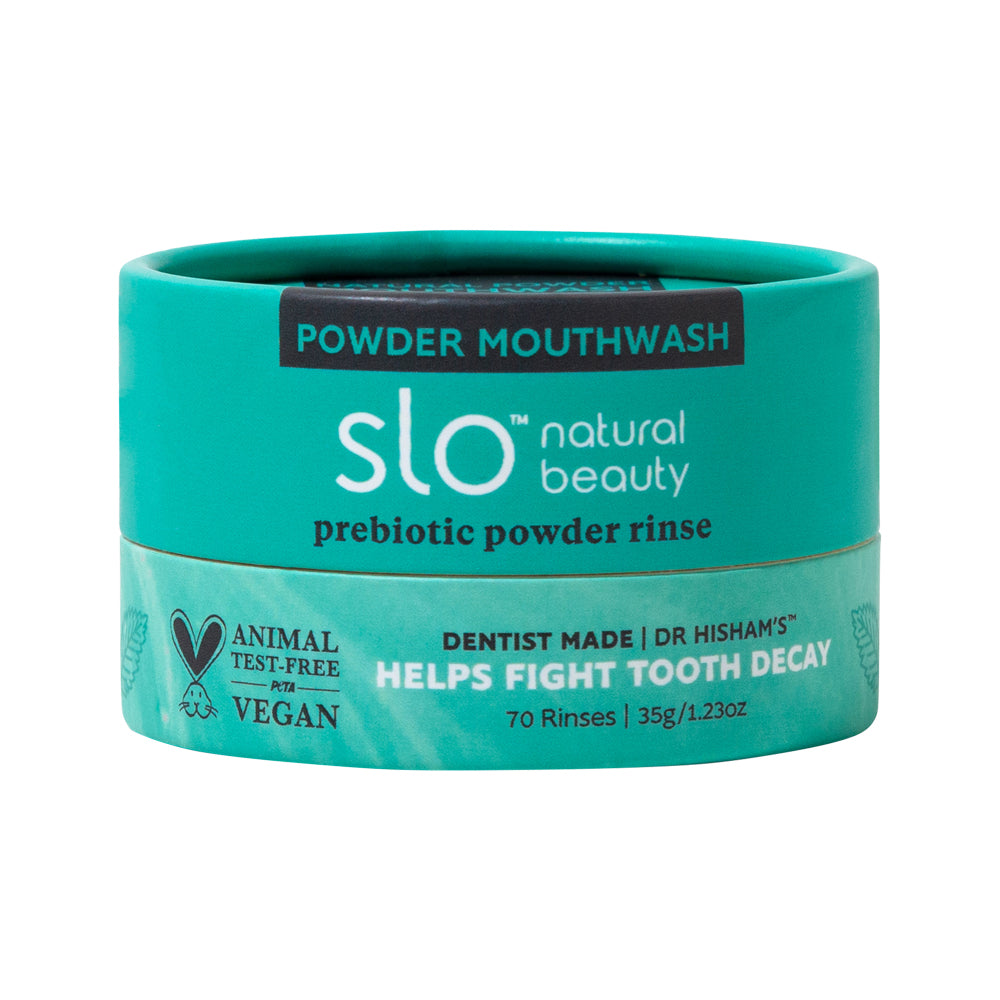 Slo Natural Beauty Powder Mouthwash (Prebiotic Powder Rinse)