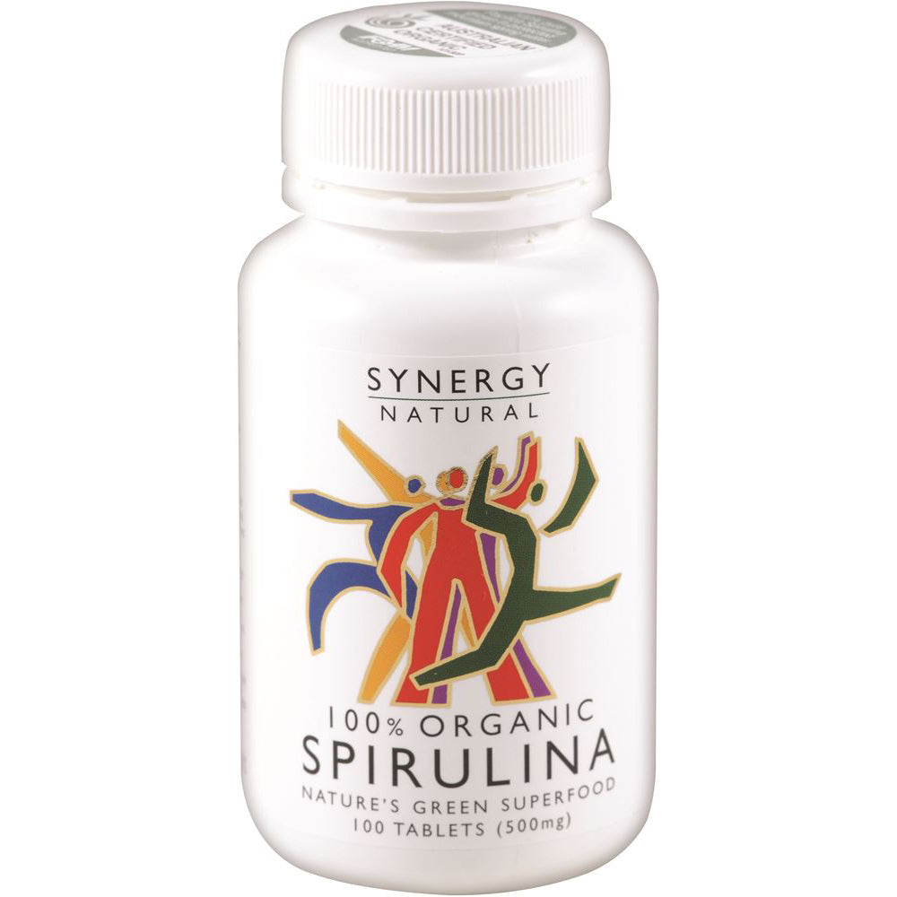 Synergy Natural Organic Spirulina 500mg