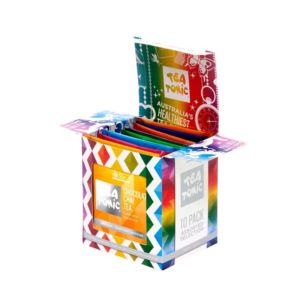 Tea Tonic - Favourites (Colourful) x 10 Tea Bags