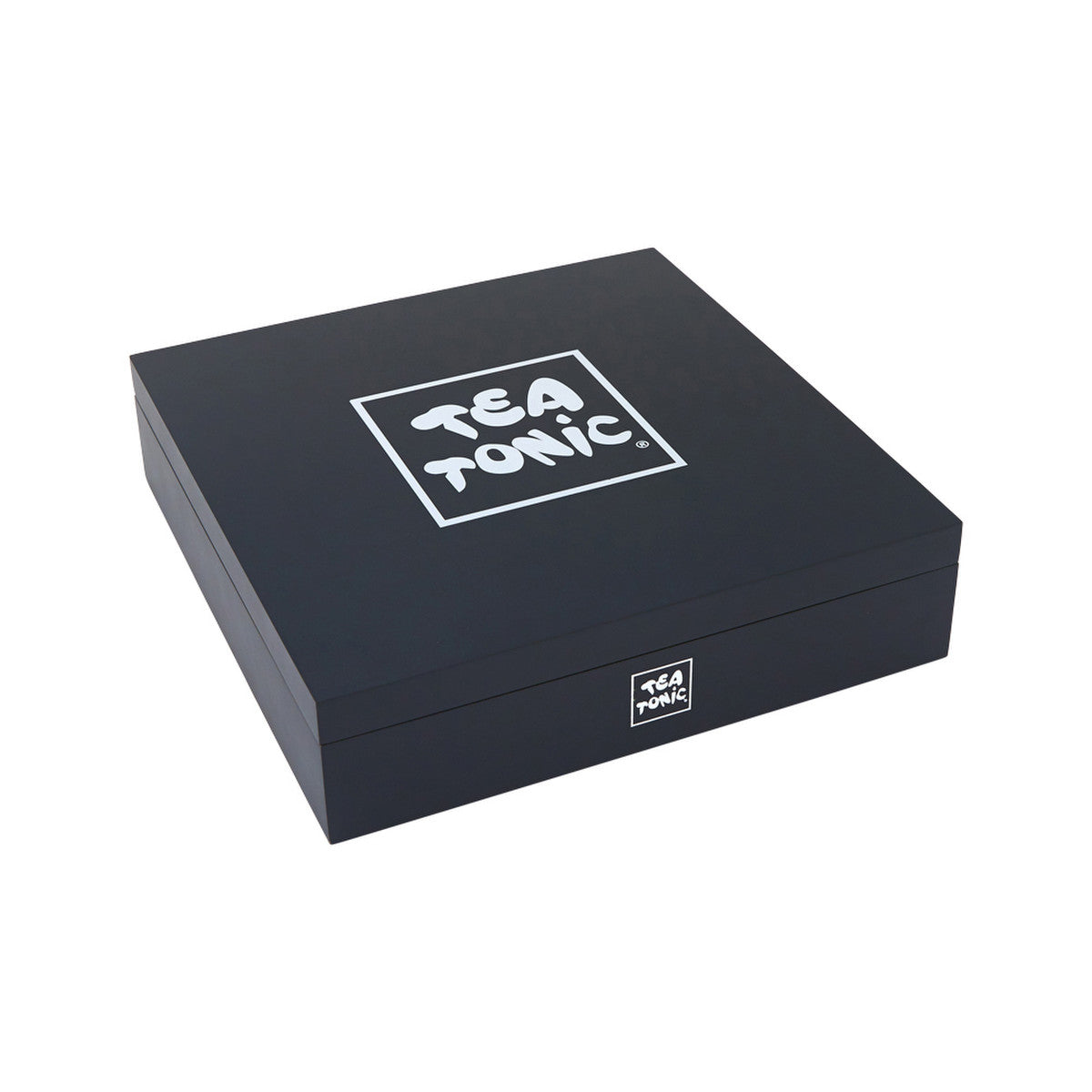 Tea Tonic - Wooden Tea Chest Deluxe Black x 112 Tea Bags