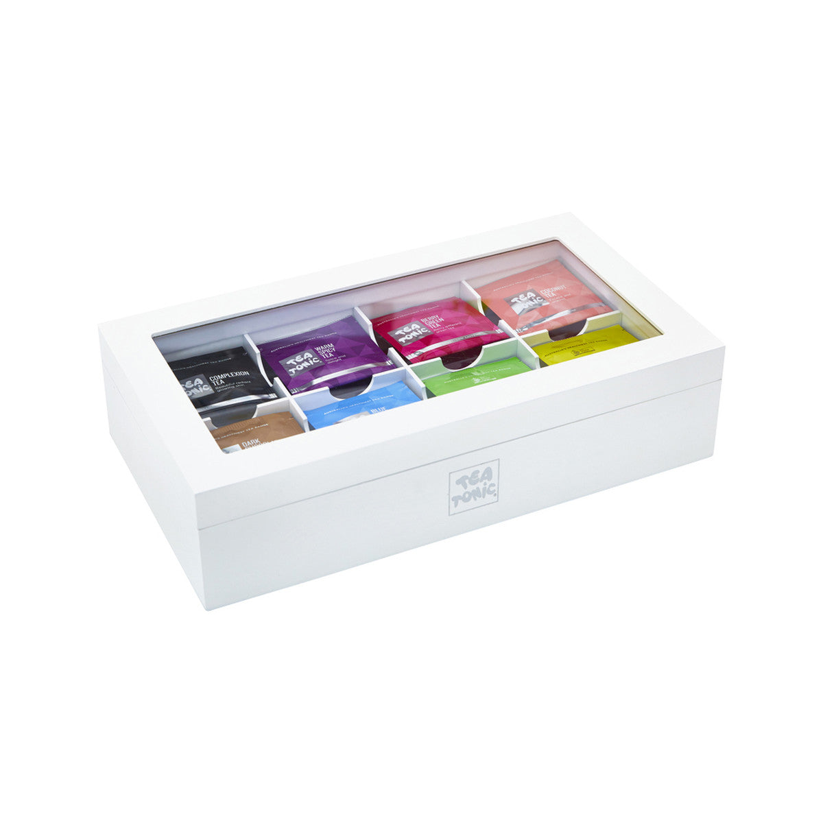 Tea Tonic - Wooden Tea Chest Luxury x 56 Tea Bags
