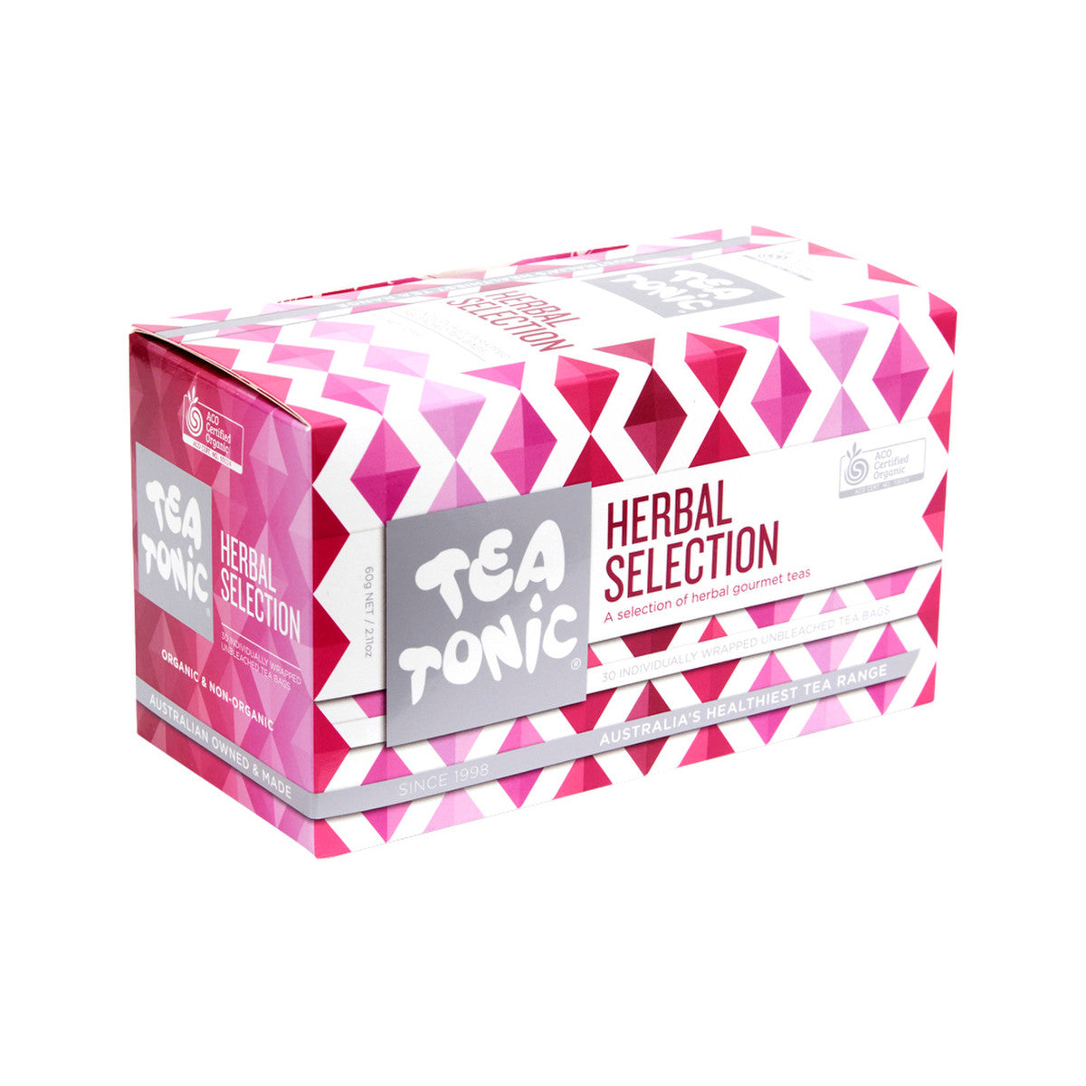 Tea Tonic - Organic Herbal Selection x 30 Tea Bags