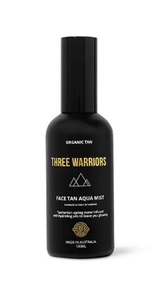 Three Warriors - Face Tan Aqua Mist