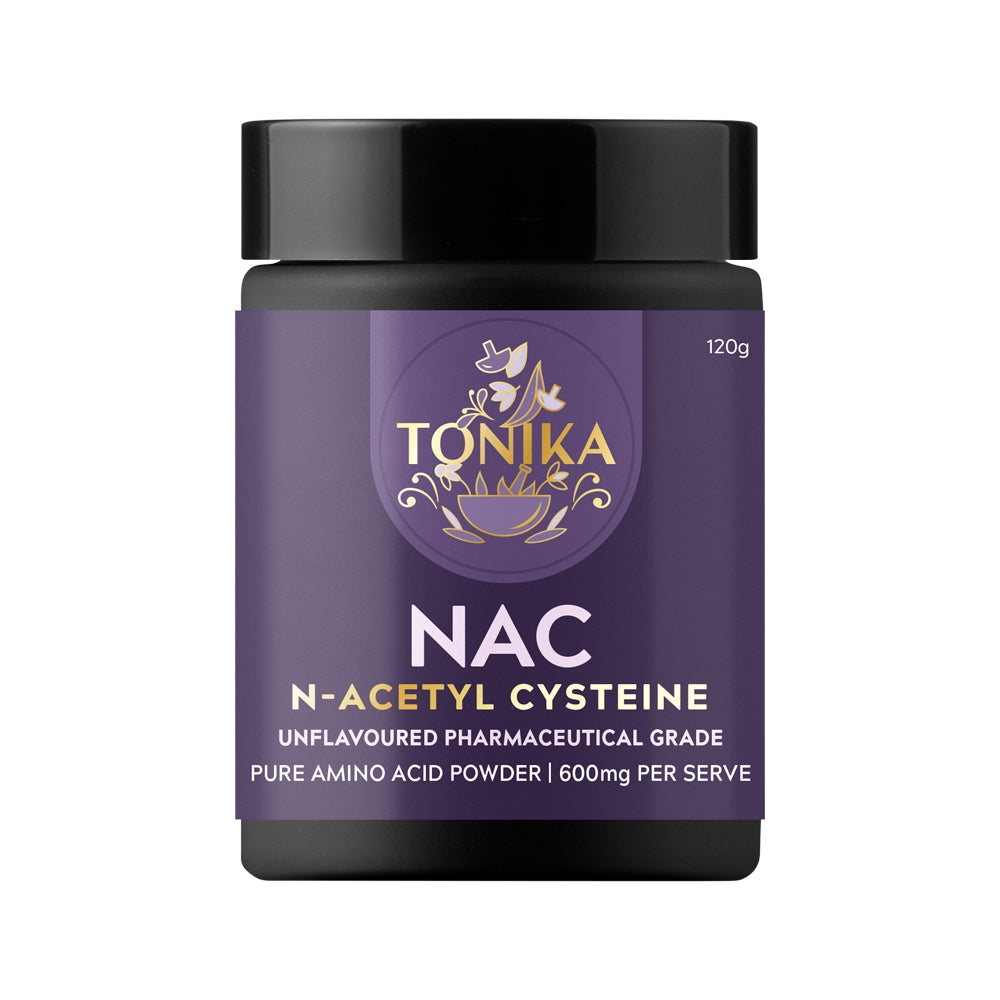 TONIKA NAC (N ACETYL CYSTEINE) UNFLAVOURED 120G