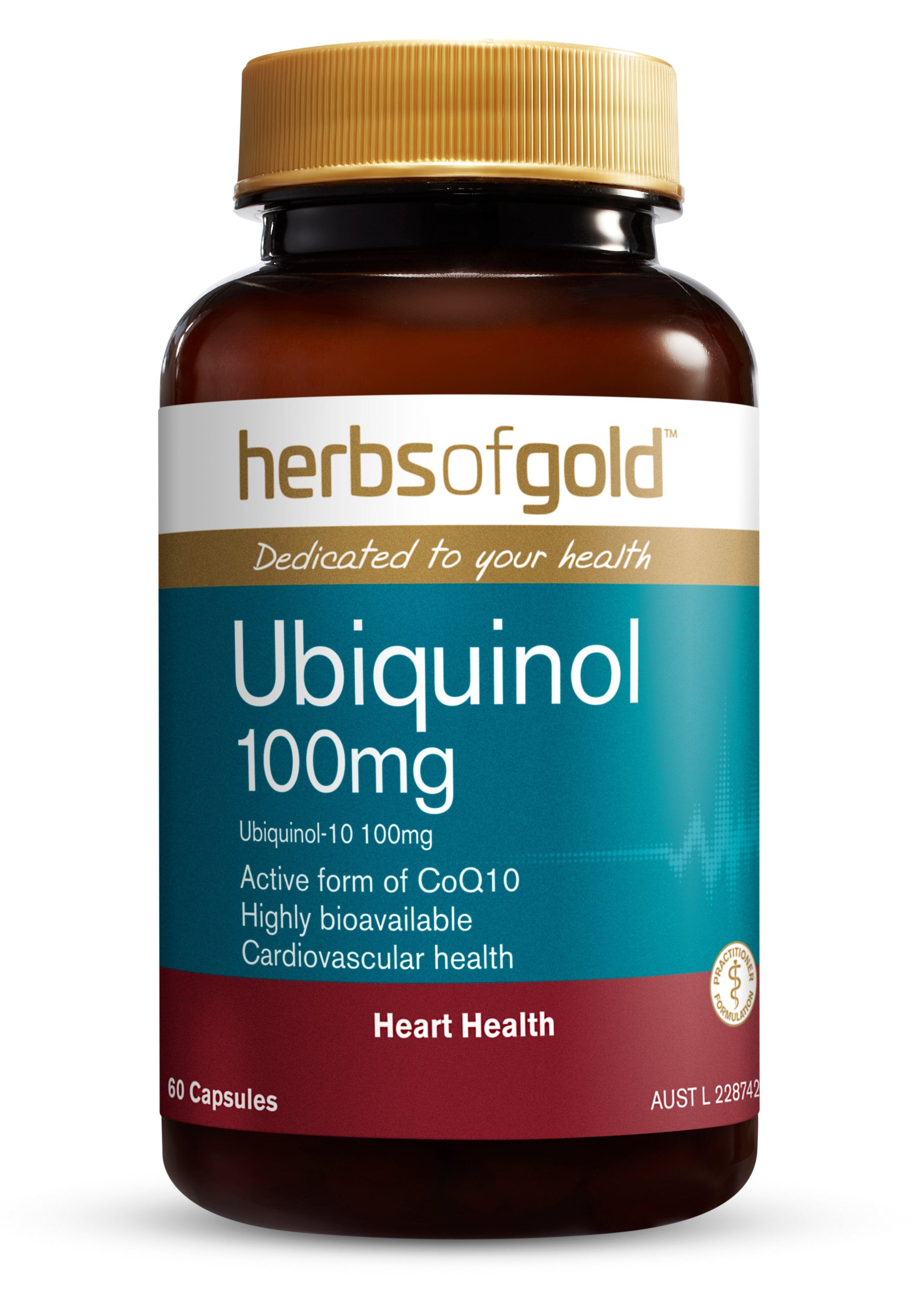 Herbs of Gold - Ubiquinol 100mg