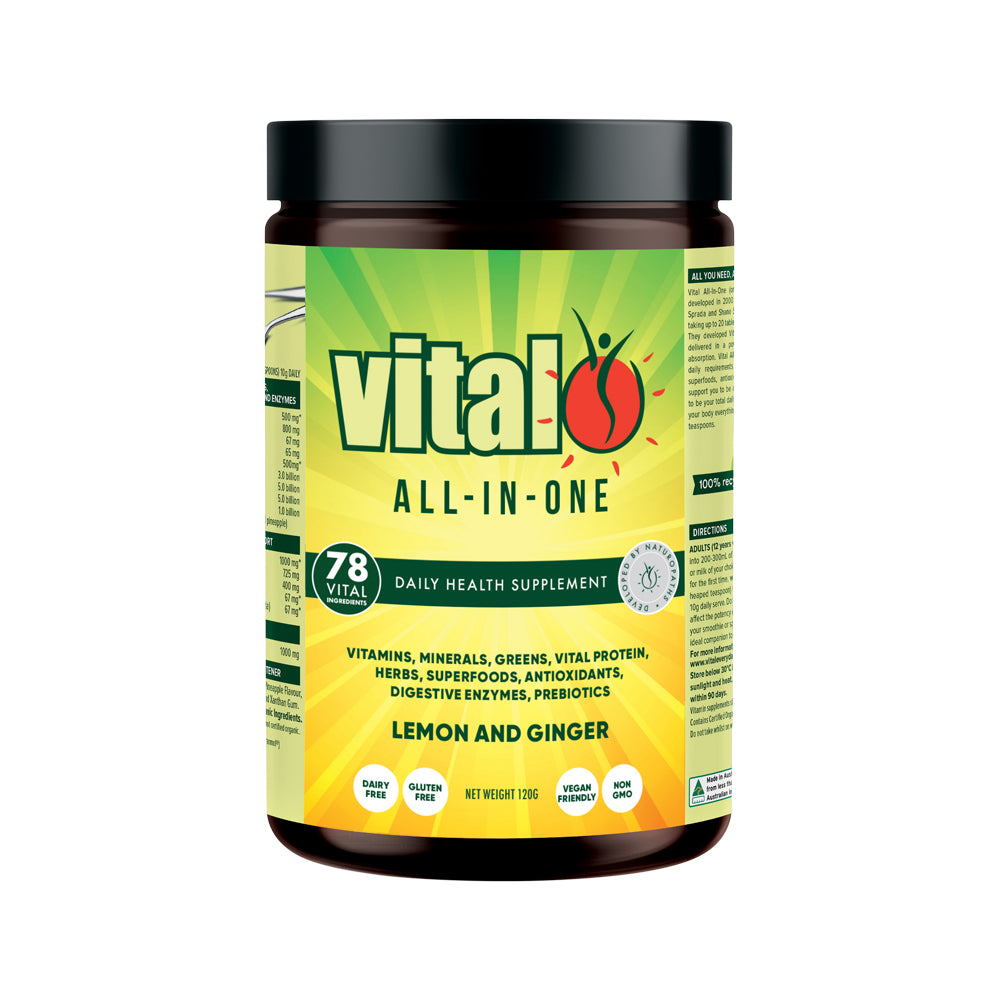 Vital - All-In-One (Greens) Lemon and Ginger