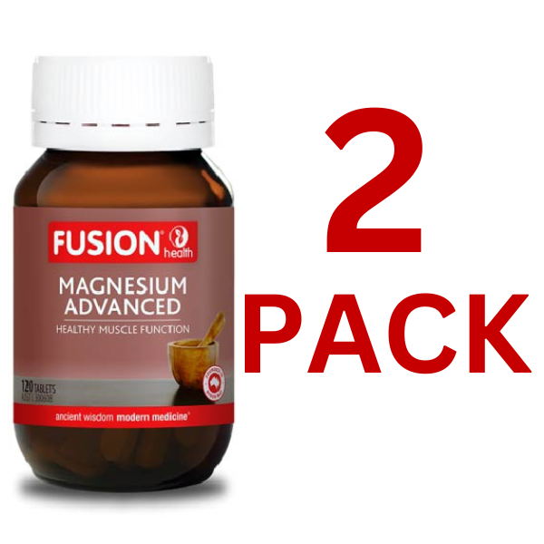 Fusion Health - Magnesium Advanced 120 Tablets - 2 Pack at $32.40 each