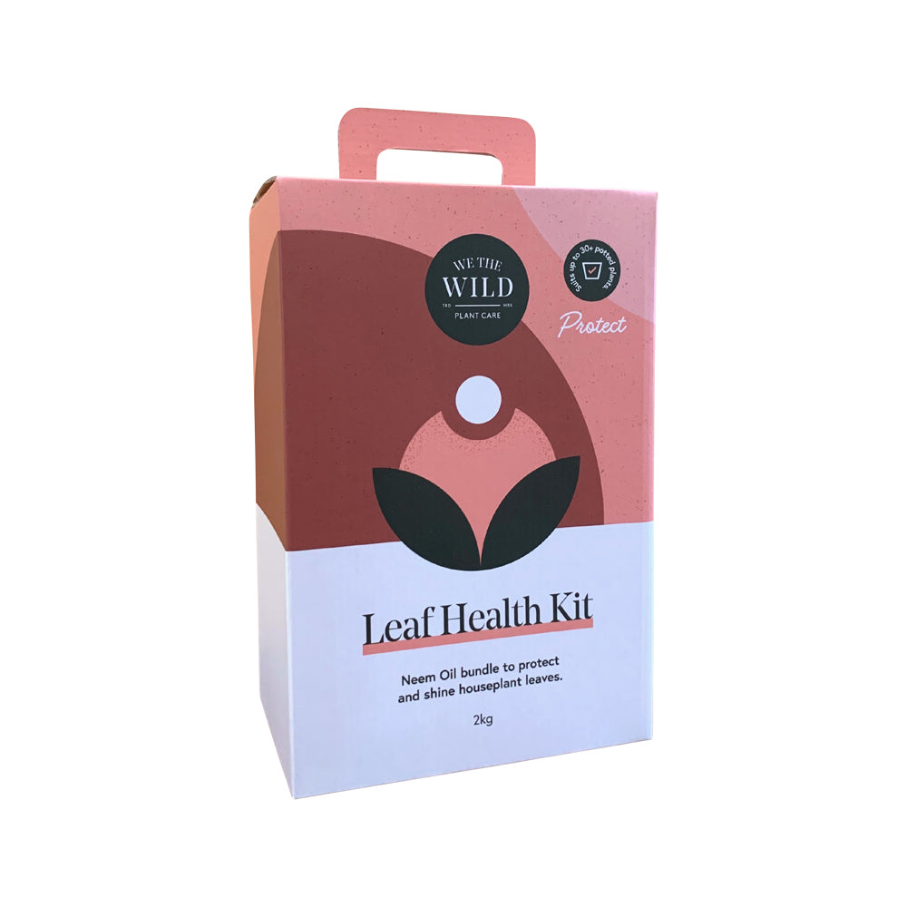 We The Wild - Plant Care Organic Leaf Health Kit 2kg Pack