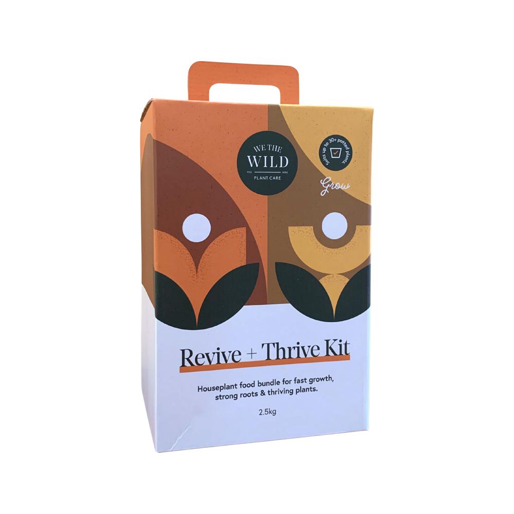 We The Wild - Plant Care Organic Kit Revive + Thrive 2.5kg Pack