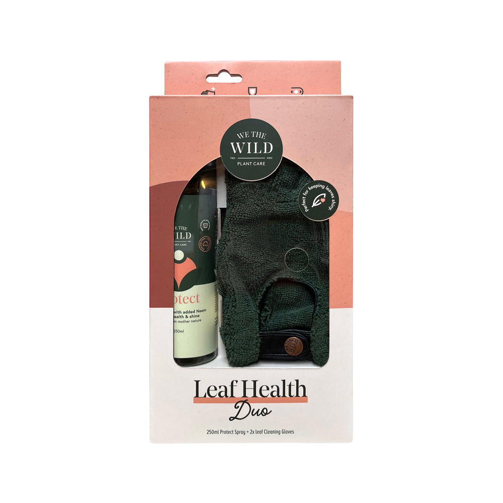 We The Wild - Plant Care Organic Leaf Health Duo Pack