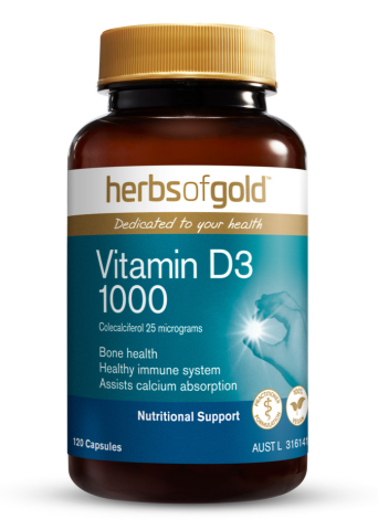 Herbs of Gold - Vitamin D3 1000