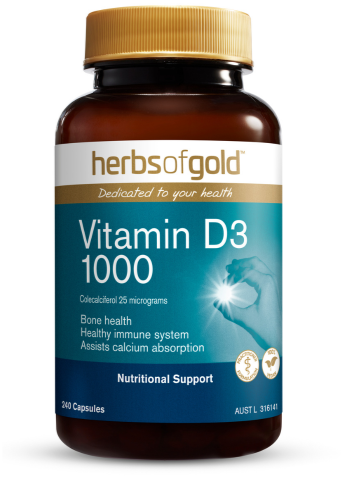 Herbs of Gold - Vitamin D3 1000