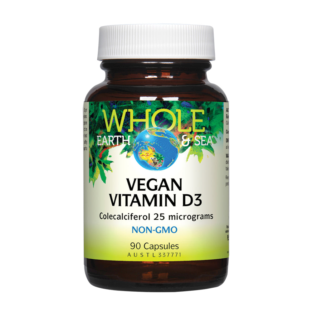 Whole Earth & Sea Vegan Vitamin D3 90's