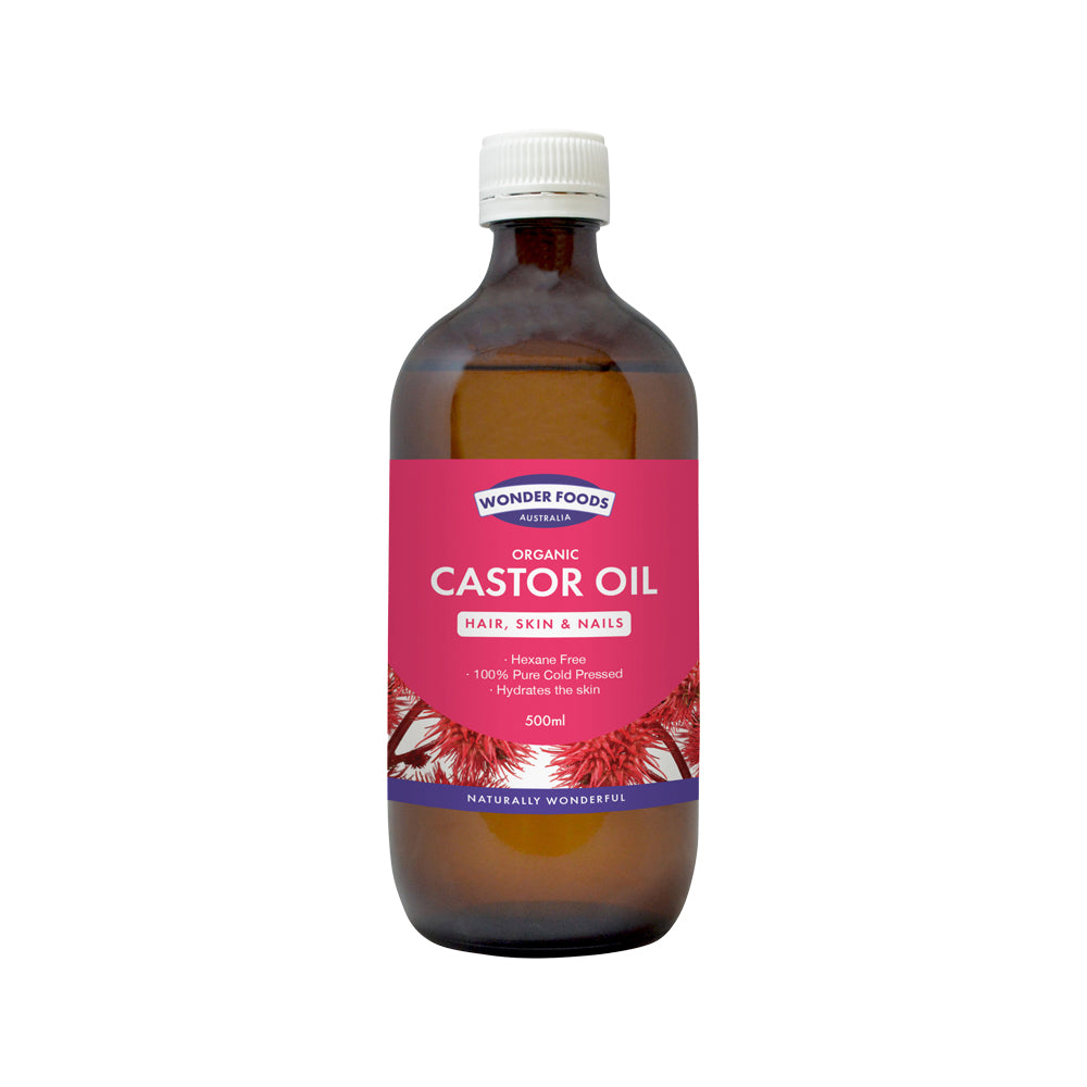 Wonder Foods - Organic Pure Cold-Pressed Castor Oil