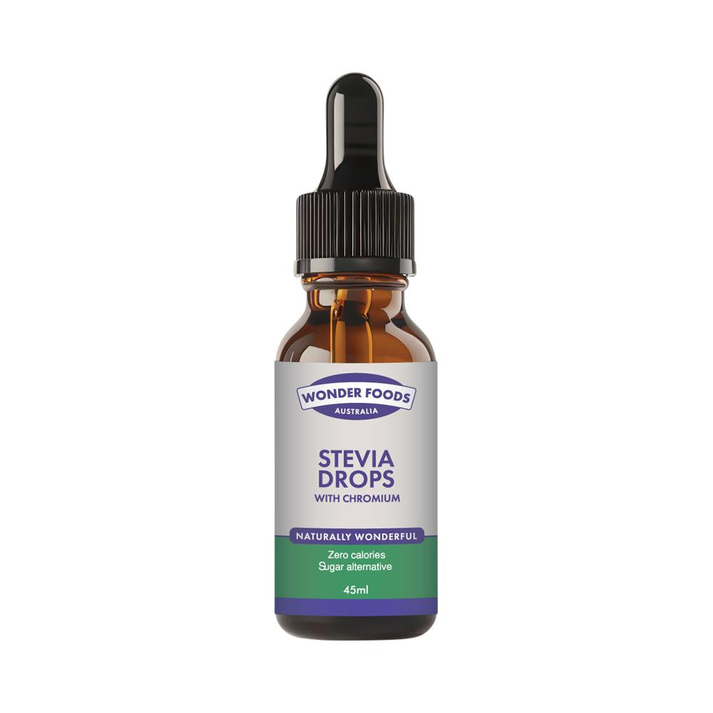 Wonder Foods - Organic Stevia Drops with Chromium