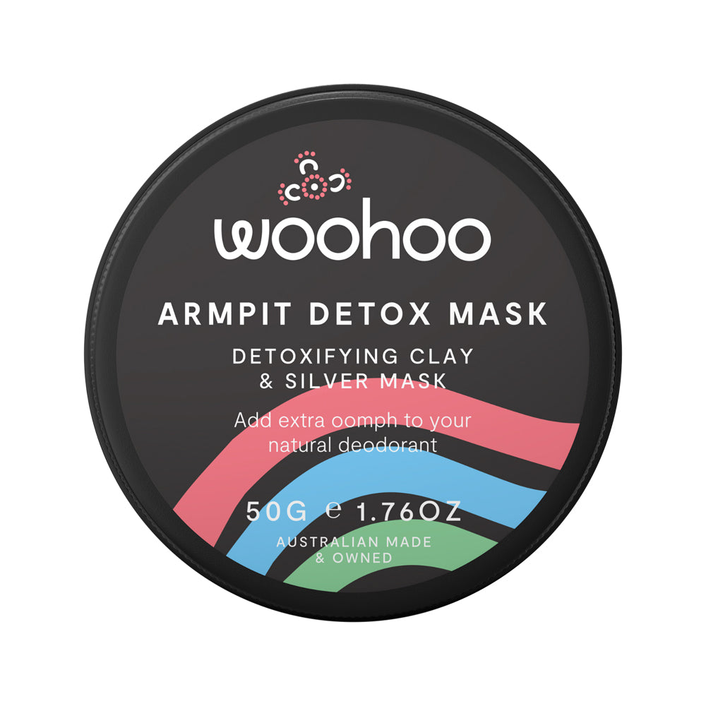 Woohoo - Armpit Detox Mask (Detoxifying Clay & Silver Mask)