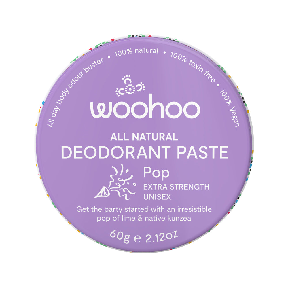 Woohoo - Deodorant Paste Pop (Extra Strength) Tin
