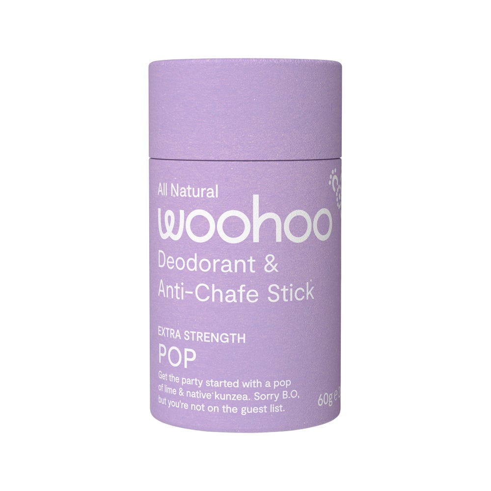 Woohoo - Deodorant & Anti-Chafe Stick Pop (Extra Strength)