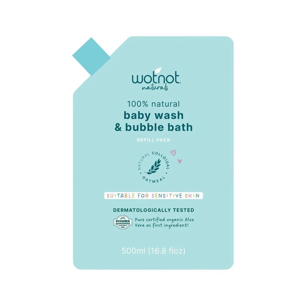 Wotnot Naturals - 100% Natural Baby Wash & Bubble Bath