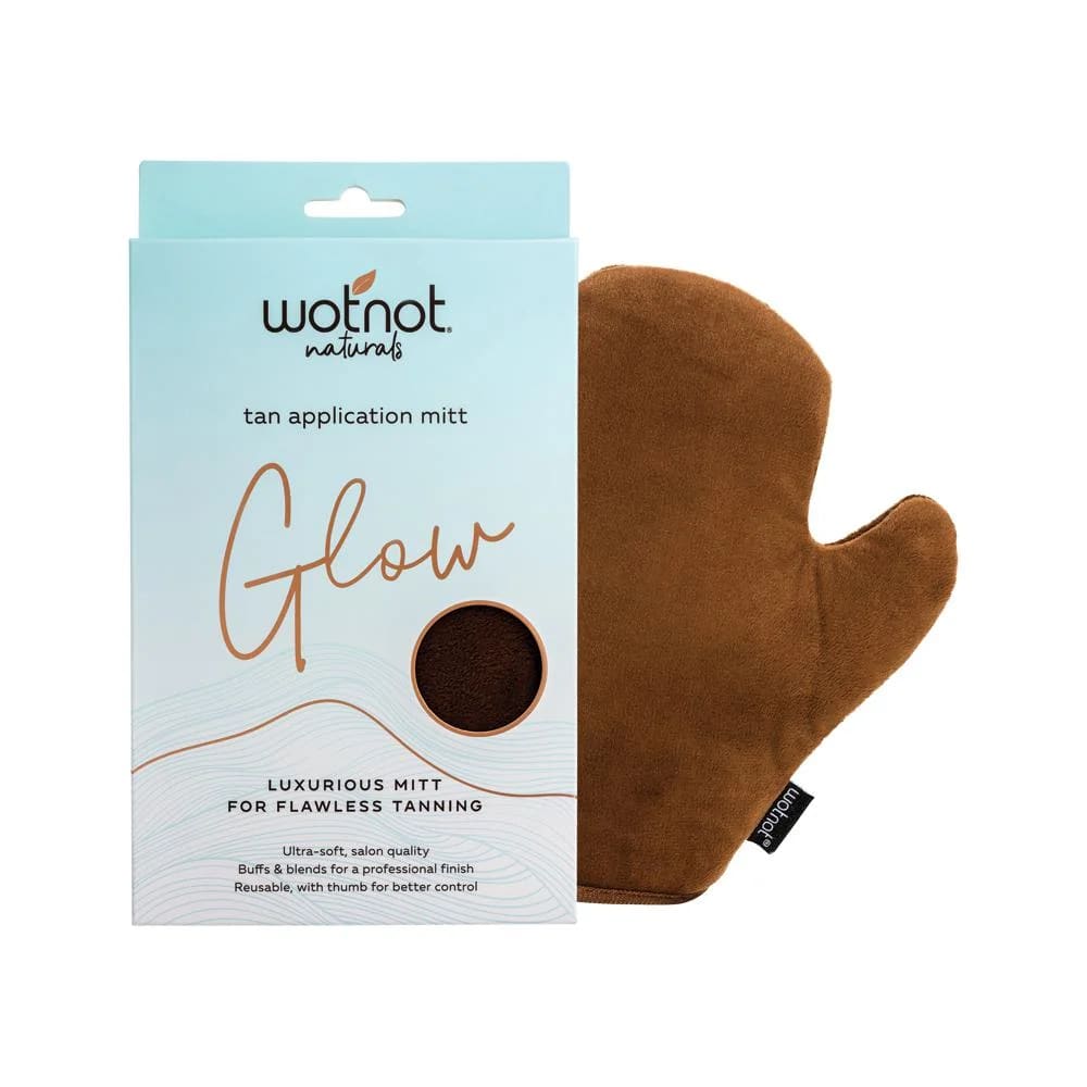 Wotnot Naturals - Glow Tan Application Mitt (Luxurious Mitt for Flawless Tanning)