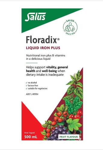 FLORADIX LIQUID IRON PLUS 500ML