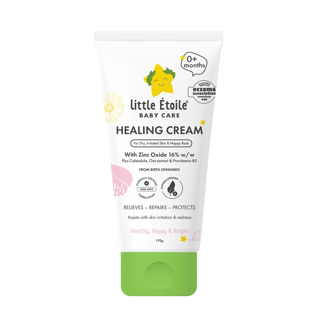 Little Etoile Baby Care - Healing Cream (16% Zinc Oxide) For Dry, Irritated Skin & Nappy Rash (0+ Months)
