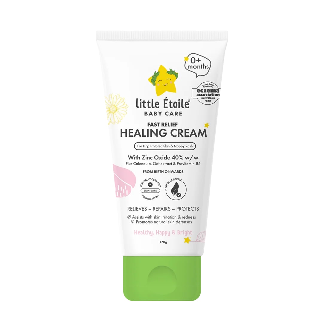 Little Etoile Baby Care - Fast Relief Healing Cream (40% Zinc Oxide) For Dry, Irritated Skin & Nappy Rash (0+ Months)