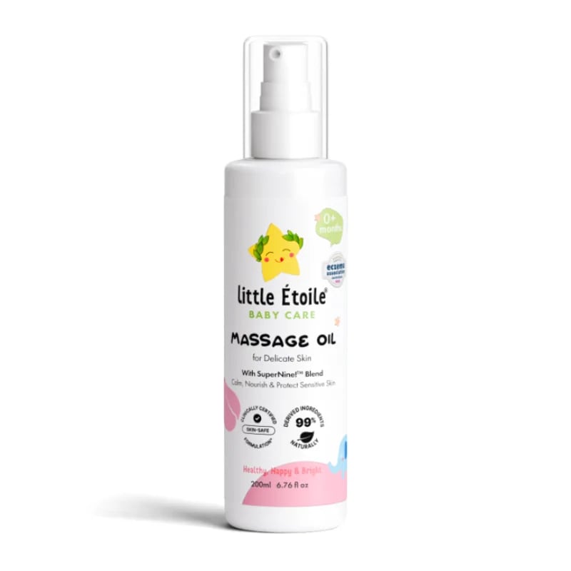 Little Etoile Baby Care - Massage Oil for Delicate Skin (0+ Months)
