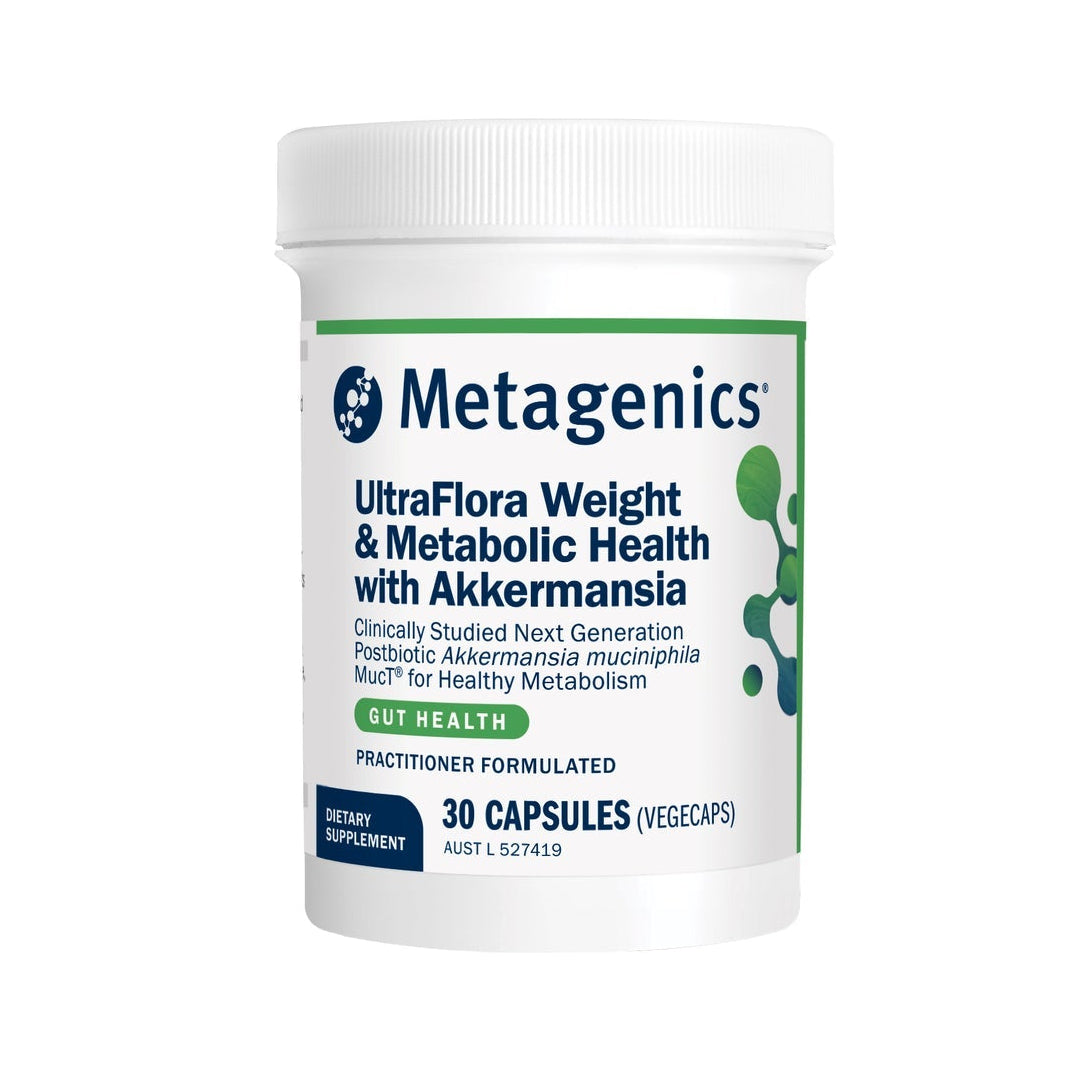 Metagenics Ultra Flora Weight & Metabolic Health with Akkermansia 30's