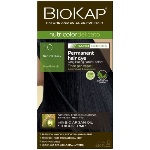 BioKap - Nutricolor Delicato Rapid (1.0 Black)